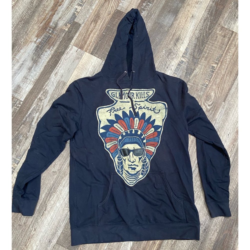 Glamour kills free spirit hoodie sweatshirt woman’s XL